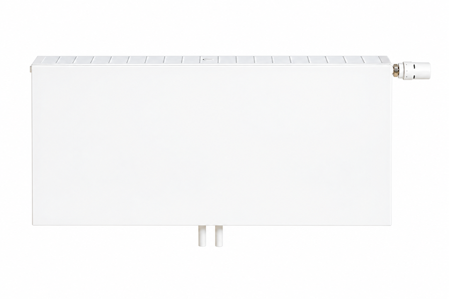 Novello 8 PL 500 22 1400 radiator H: 50cm L: 140cm - Plan front 