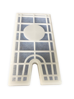 filterinnsats MB-415/420, DMV-512/520 Forfilter - dobbelt + 1 pakning