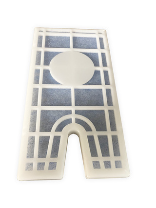 filterinnsats MB-415/420, DMV-512/520 Forfilter - dobbelt + 1 pakning