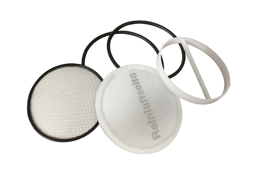 filterinnsats MB-415/420, DMV-512/520 sil, dobl.filter, feste + 2 stk o-ringer 