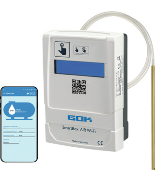 GOK SmartBox AIR Wi-Fi Overvåk tanknivåer digitalt – via app