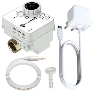 Altech Aqualarm1 1/2&quot; ventil, kablet Kablet lekkasjestopperpakke