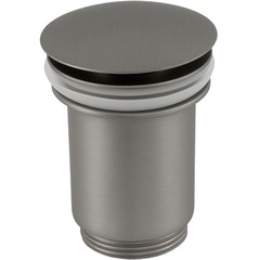 Klikkventil - B&#216;RSTET NIKKEL Lang