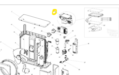 Kretskort / styrekort - Air HP 008 hovedkort