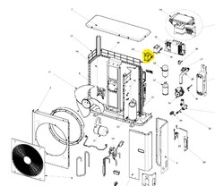 Invertermodul - reactor Riello AirHP varmepumpe
