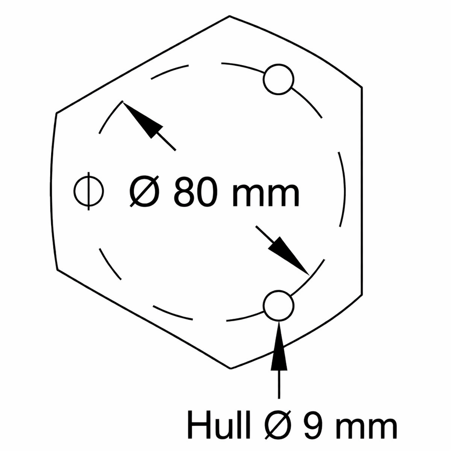 El-kolbe element CTC 3 kW (rustfri) 