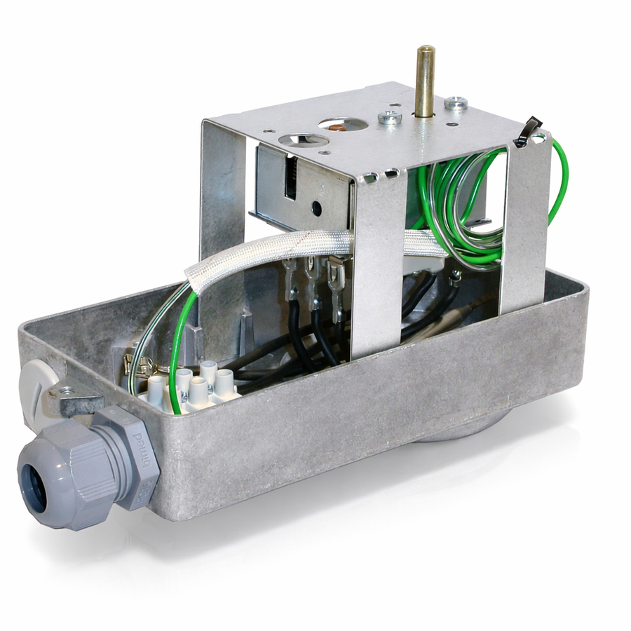 Koblingsboks K8 med 5-85° 1-trinns termostat  R50 2" 