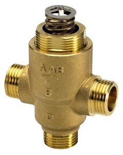 VZ 3 PN16 15/0,63 3-veis sete flat ende