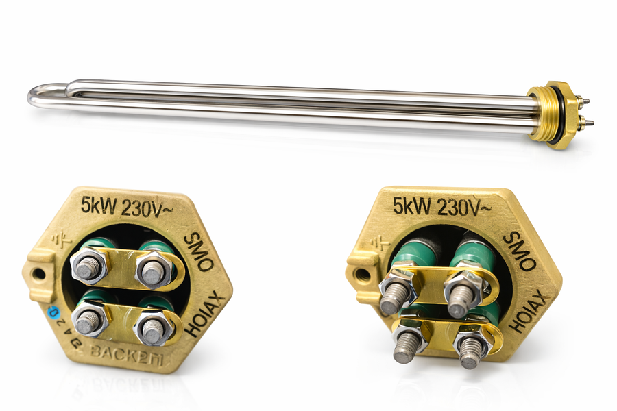 Høiax 1'' elkolbe 5kW 230V 1-fas 