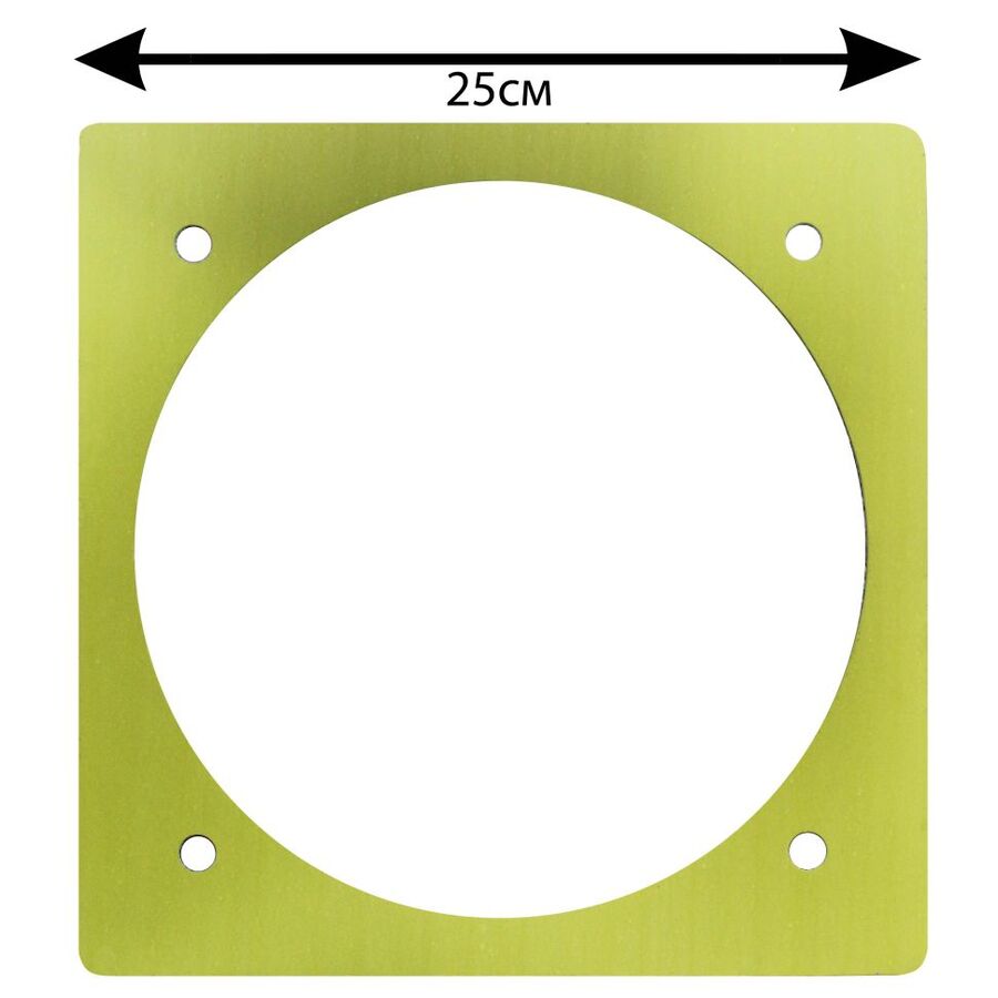 Pakning mellom vifte/motor og plate (Atmos DC70-DC150) mørk 