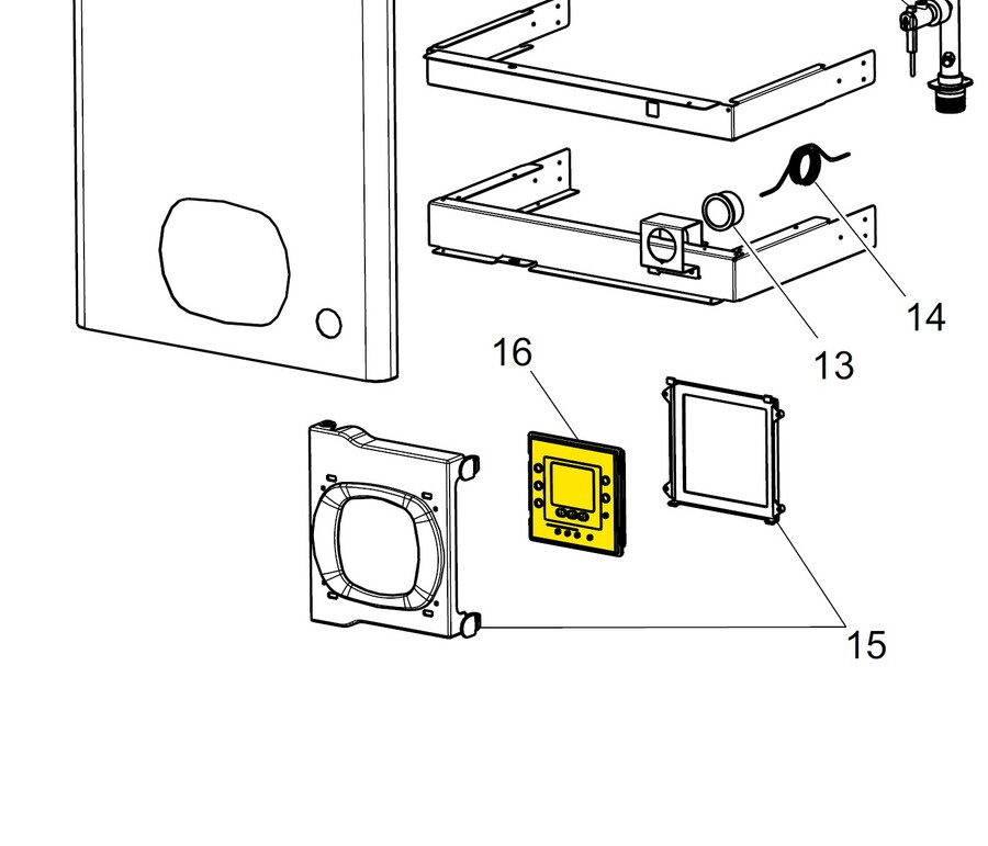 Strepanel / Display Riello NexSirius (NexBox) 