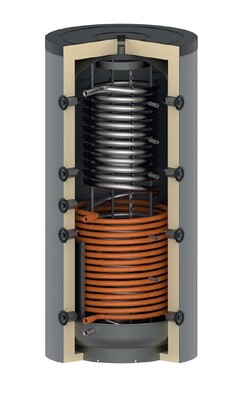 Laddotank Eco Combi 2, .500L C DEBE / Termoventiler