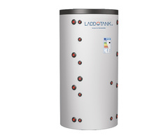 Laddotank Puffer 1, 1000L DEBE / Termoventiler m/ slynge