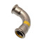Syrefast bend 90gr. 22mm (GUL)