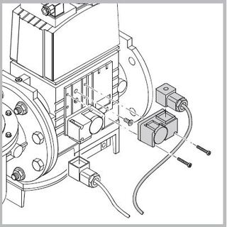 Gas pressure switch VP