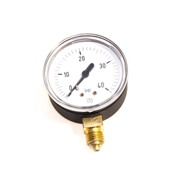 Manometer 1/4&quot; 0-40bar &#216;63mm