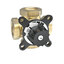 Impel AMV 4112  4-veis shuntventil Kv 6,3 - DN20 - Rp 3/4" - messing