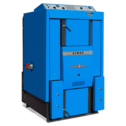Atmos DC-150S vedkjel sugevifte og keramisk forbrenningskammer