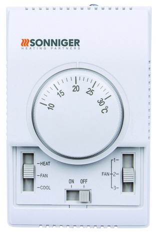 Sonniger TR-110L-2 styrepanel COMFORT hastighet og termostat