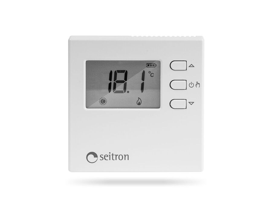 Seitron TRD02B trådløs romtermostat 