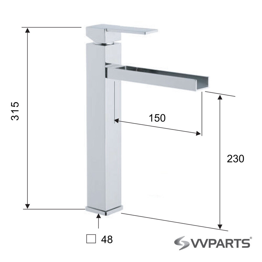 Remer Qubika Cascata QC11L armatur 