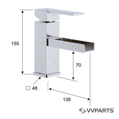 Remer Qubika Cascata QC11 armatur