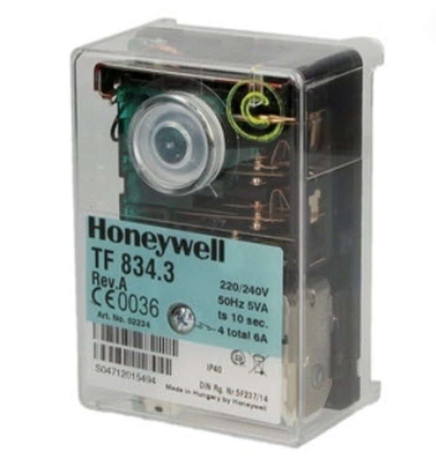 Honeywell TF 834.3-A rele/kontrollboks 