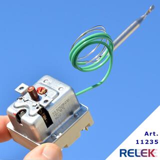 Relek overhetningstermostat 3-polet 110-16&#176;C EGO kapillarr&#248;r - 55.32529.010