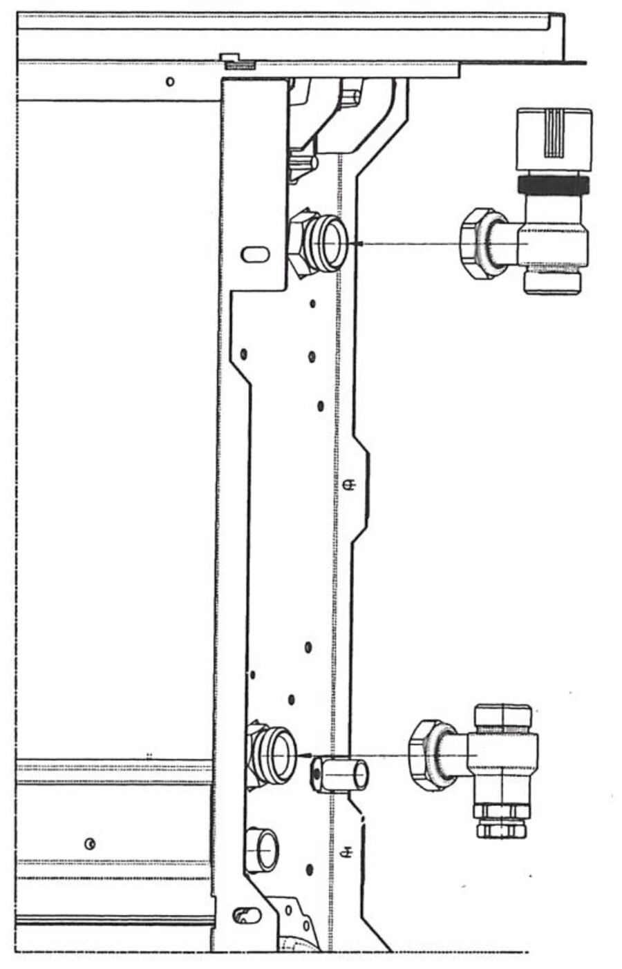 2-veis ventil-sett (manuelt) 