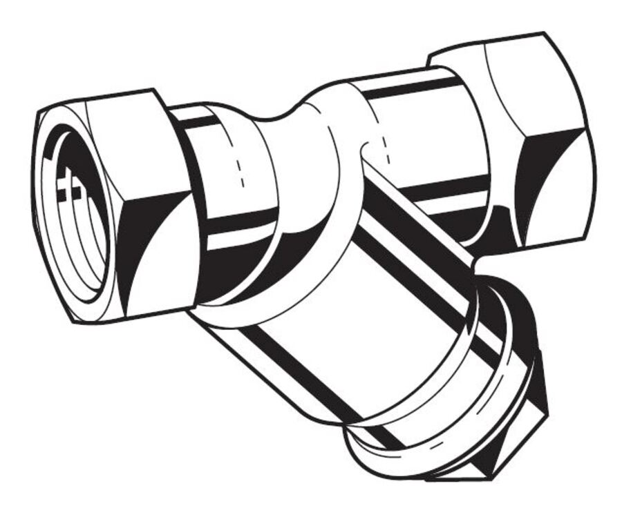 Slamsamler 3/4" (maksevidde 0,18mm) 