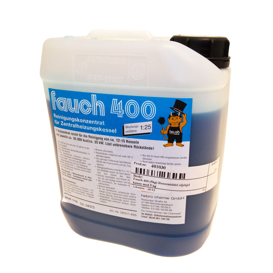 Fauch 400 (5kg) Rensemiddel oljekjel 