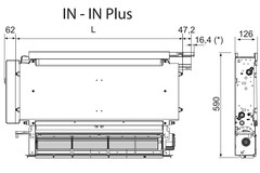 Riello Invisible 40 [maskin] Fan-coil uten deksler for innfelling