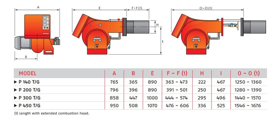 Riello Press 300 T/G BIO100 - biobrenner 