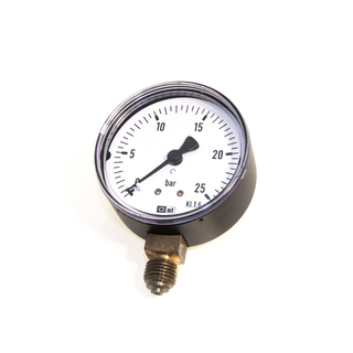 Manometer 1/4&quot; 0-25bar &#216;63mm