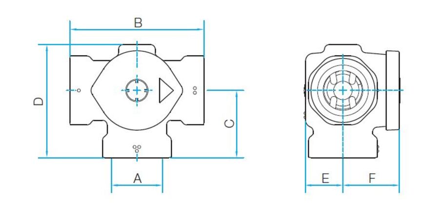 Vexve ALV 3233 61°C 40A G1 1/2" 