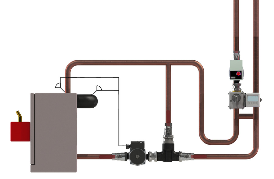 Debe / Termoventiler Laddomat 11-200 R32, LM9A-130, 63°C - Max 105 kW 