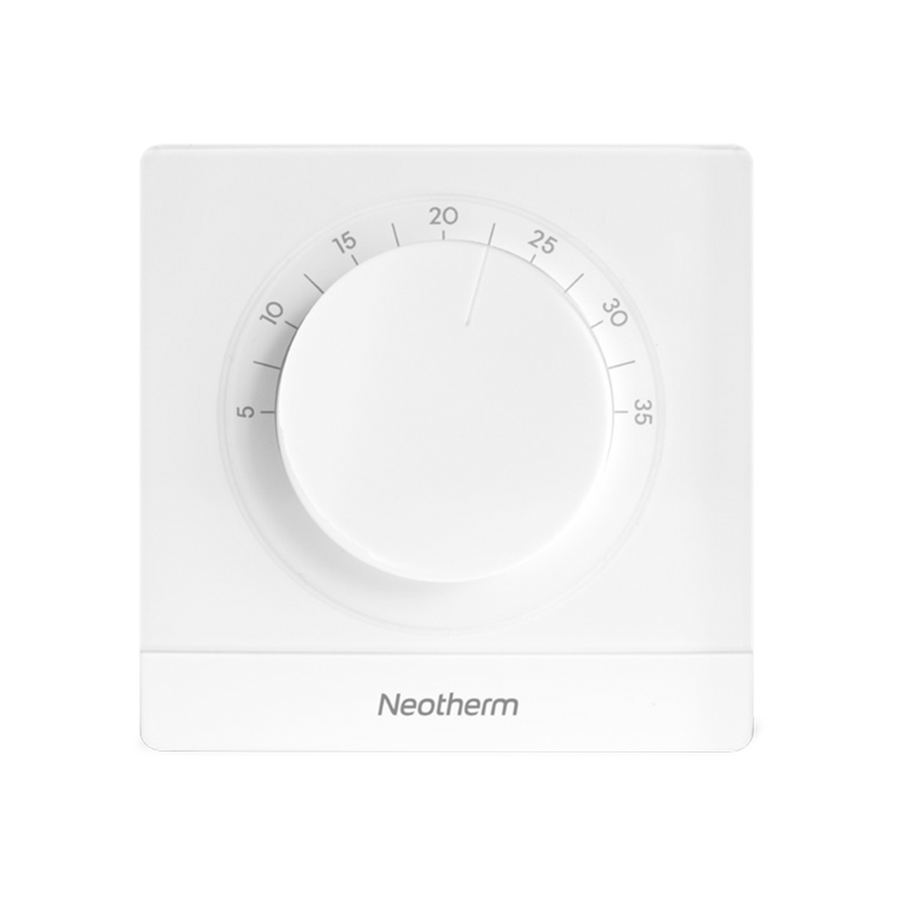 Neotherm Futura Z trådløs romtermostat analog uten display 