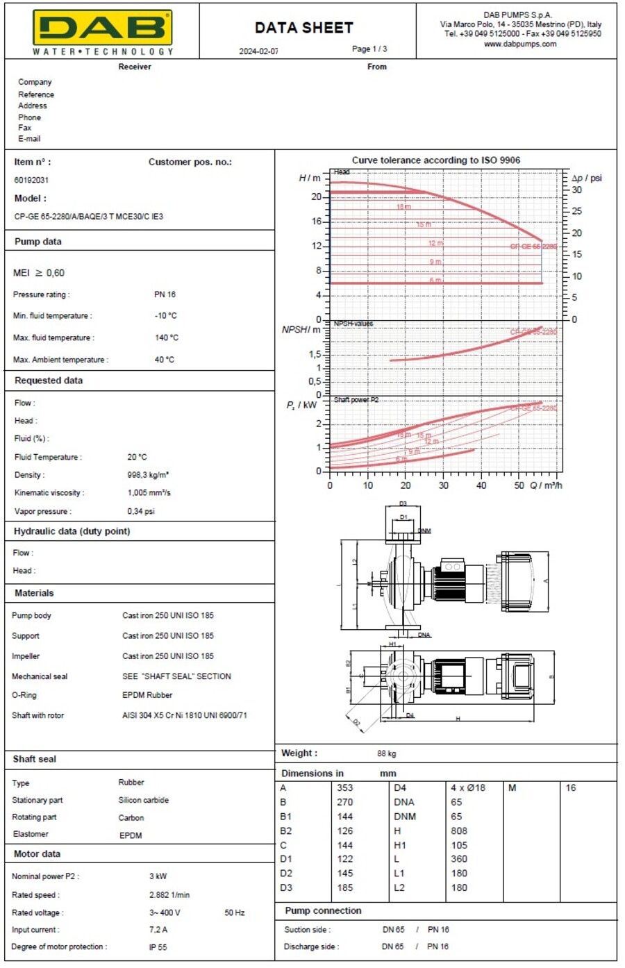 CP-GE 65-2280/A/BAQE/3 T MCE30/C 